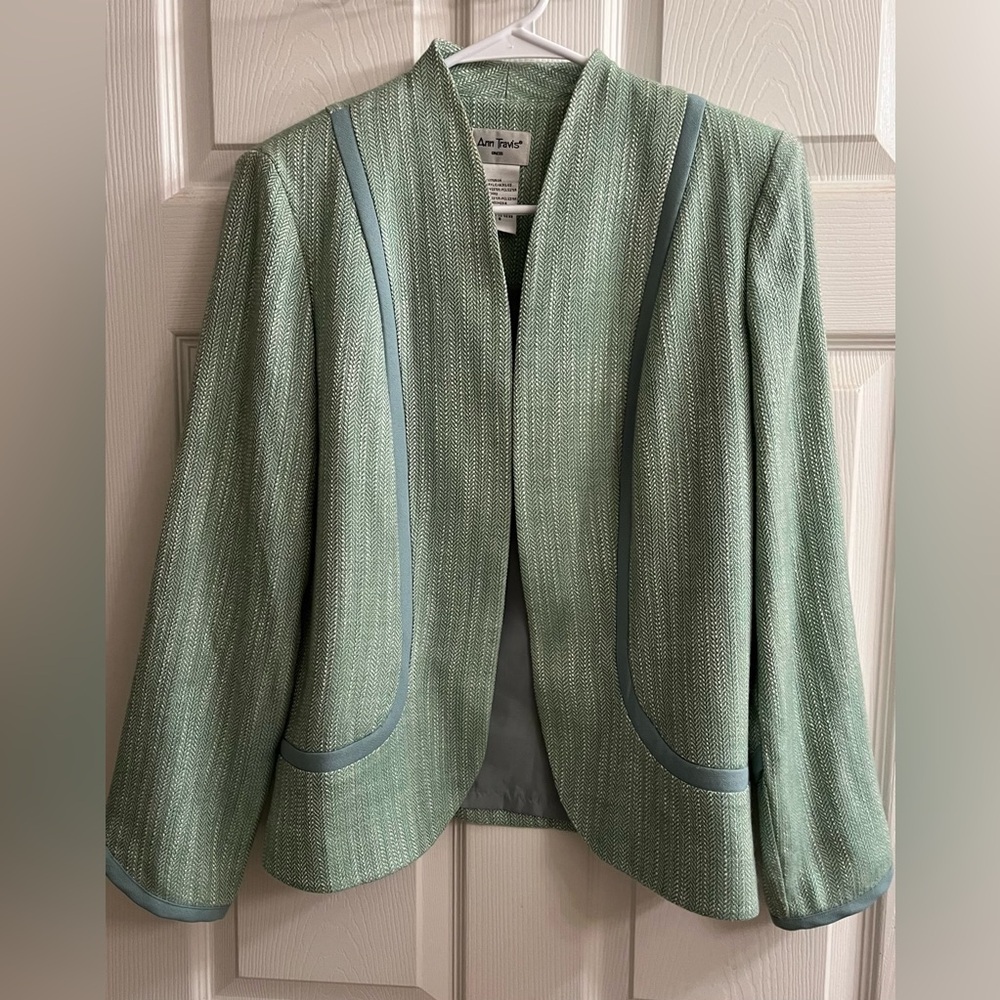 ANN TRAVIS~VINTAGE~BLAZER~8